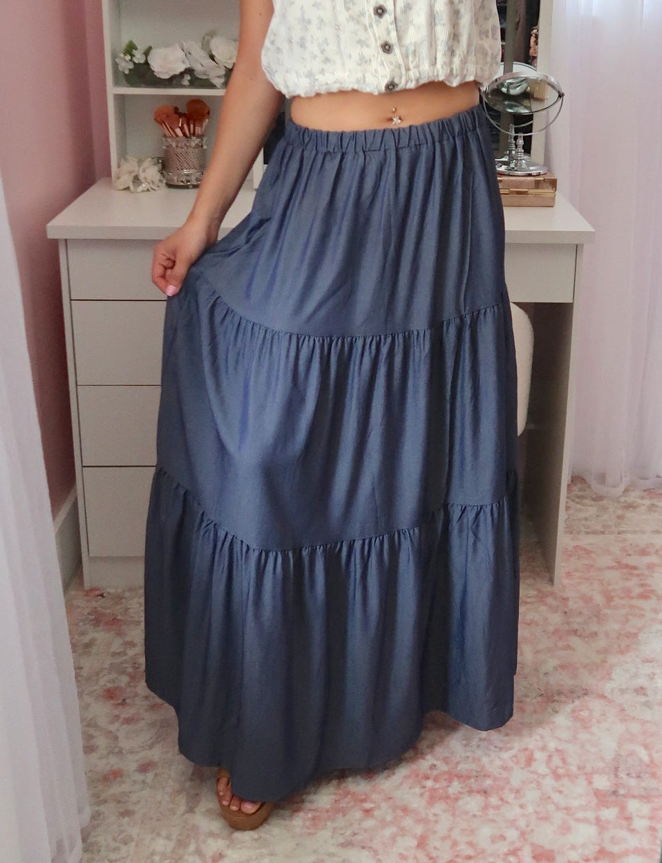 Everyday Summer Maxi Skirt (Small)