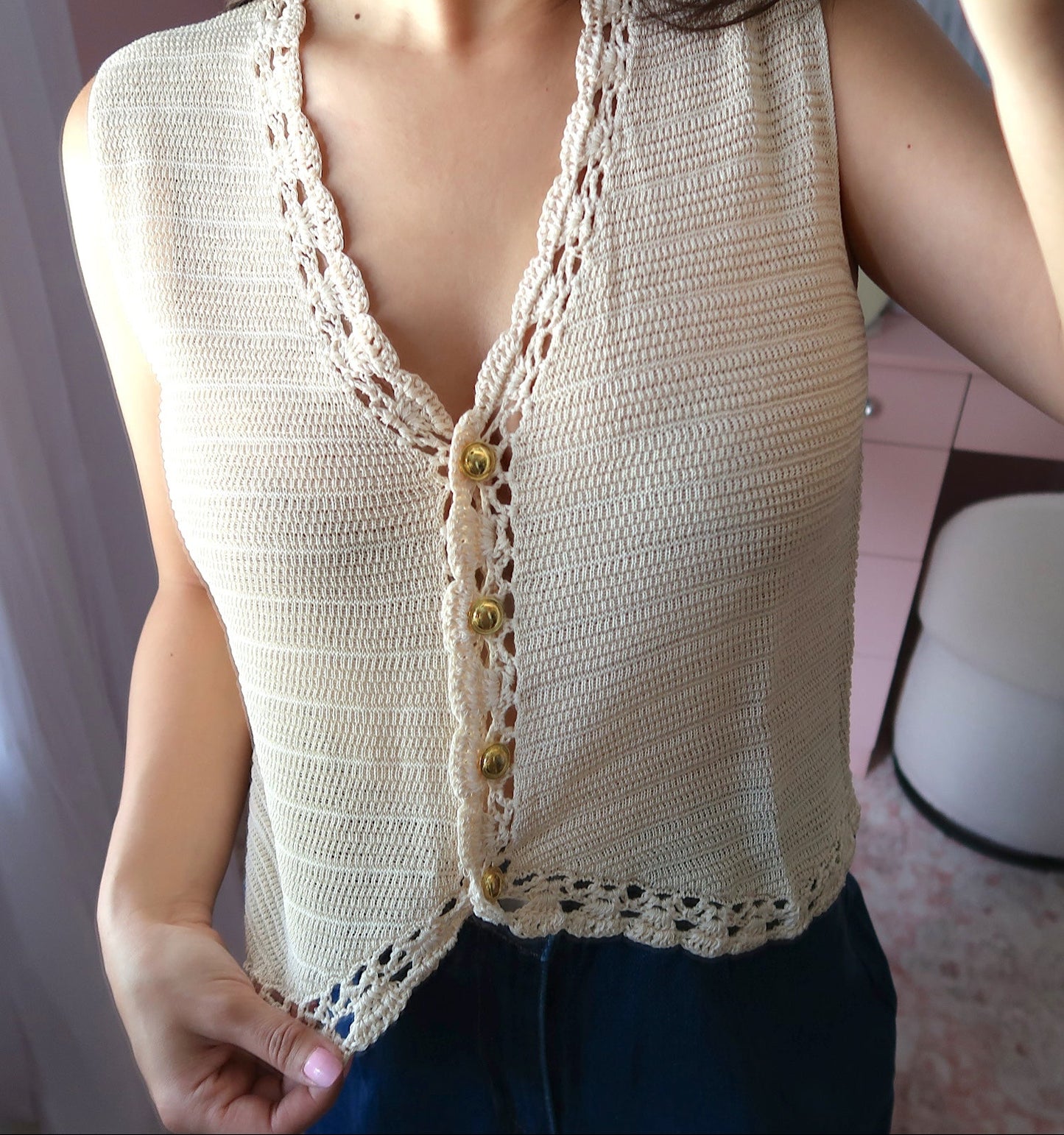 Richness Sweater Vest