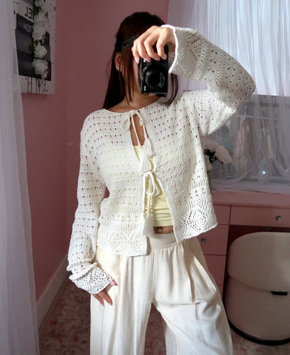 Tassel Tie Cardigan