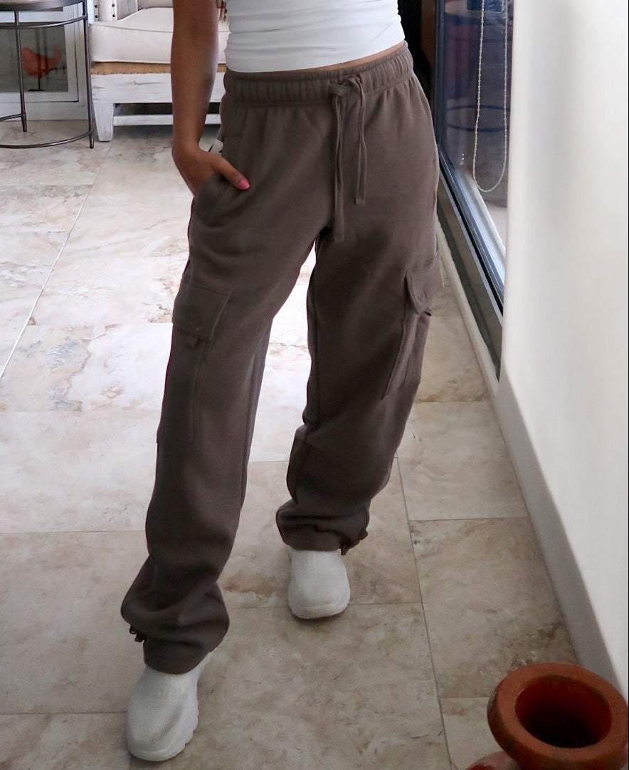 Cargo Sweatpants - Mushroom (PRE-ORDER OPEN FOR SIZE LARGE - 8/4 estimated ship date)