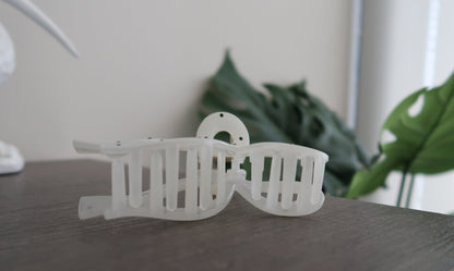 Polka Dot Bow Claw Clip (2 colors available)