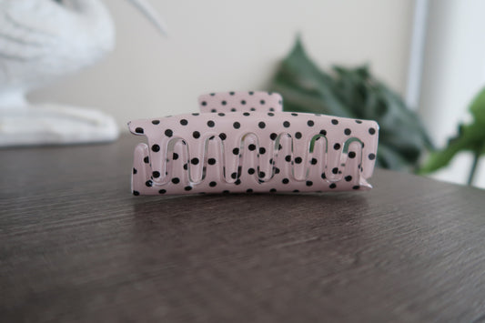 Polka Dot Claw Clip (2 colors available)