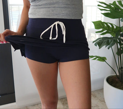 Jersey Mini Skort (4 colors available) *size up*