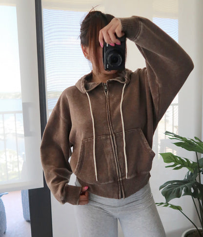 Acid Wash Hoodie (3 colors available)