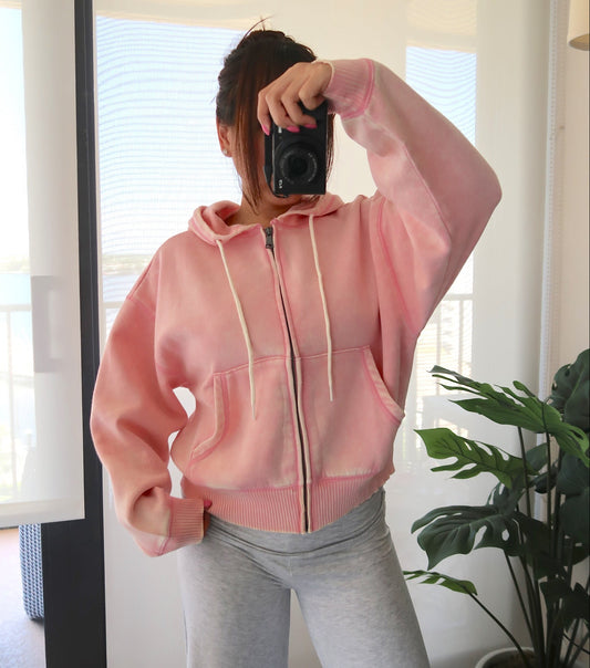 Acid Wash Hoodie (3 colors available)