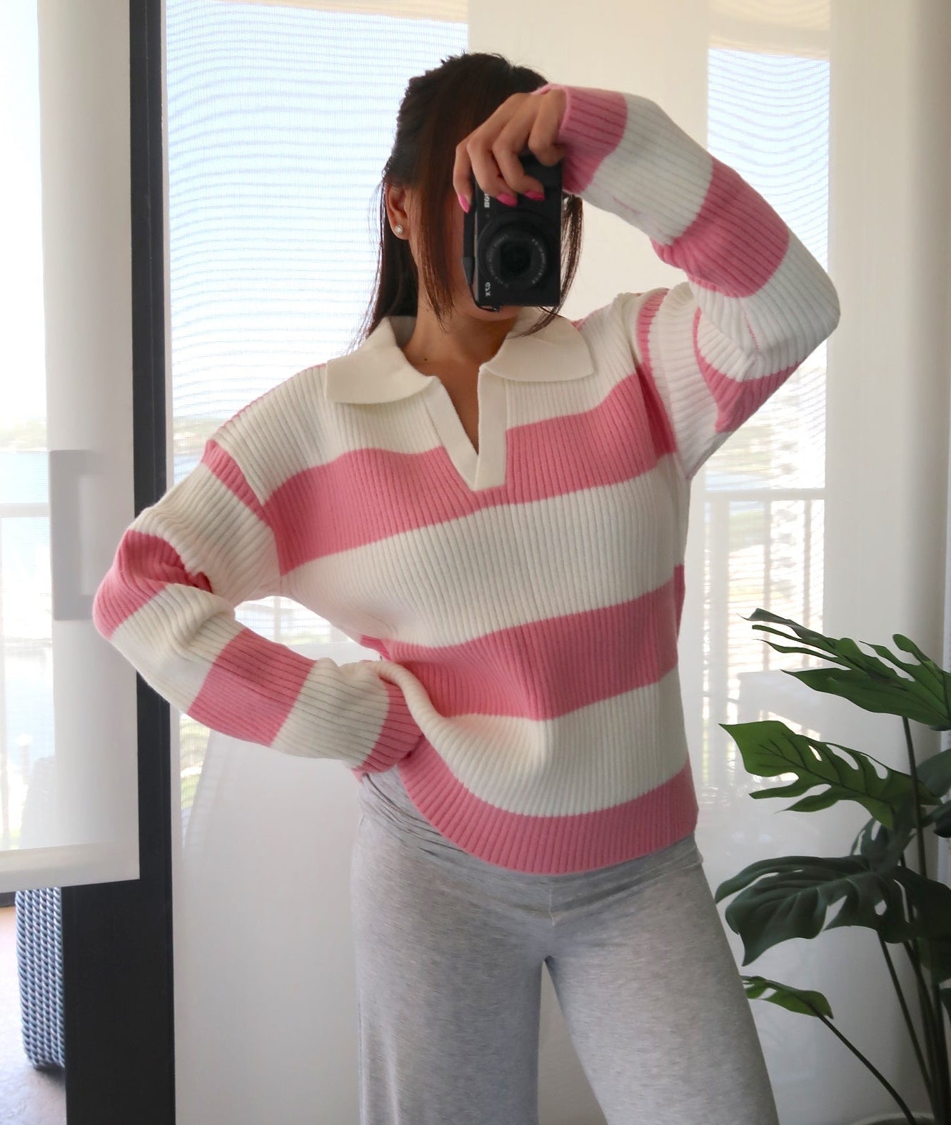 Bold Striped Sweater (2 colors available)