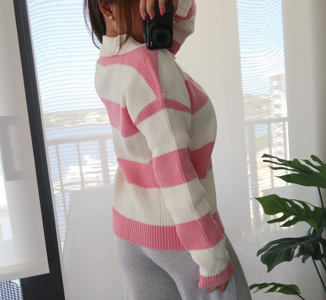 Bold Striped Sweater (2 colors available)