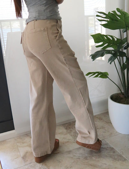 High Rise Utility Jeans (2 colors available)