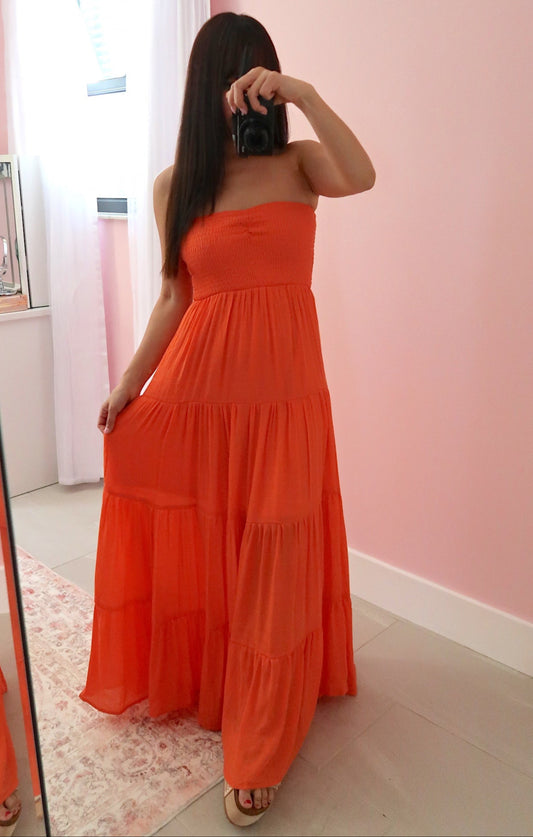 Moana Dress - Orange