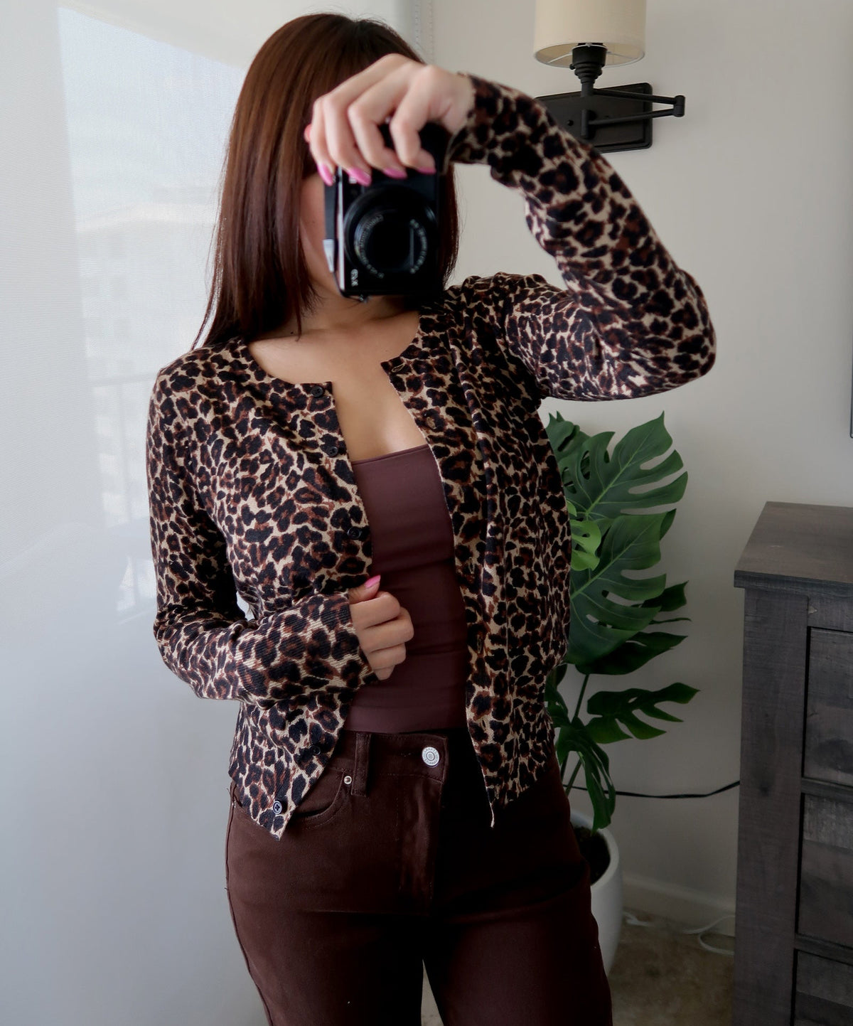 Leopard Cardigan