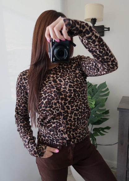 Leopard Cardigan