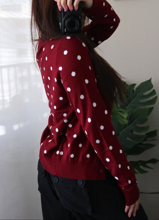 Polka Dot Cardigan