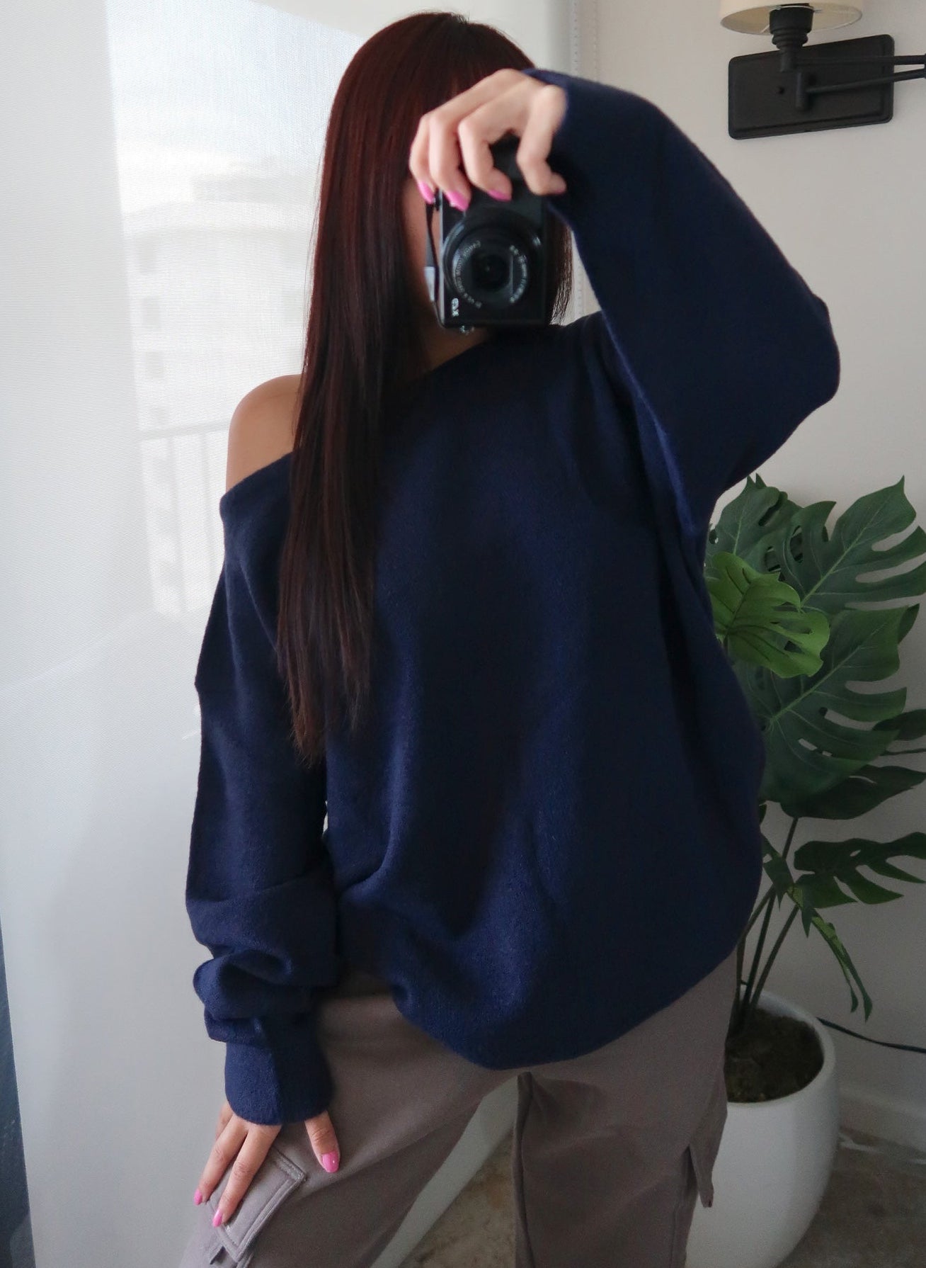 Oversized Shoulder Top (3 colors available)