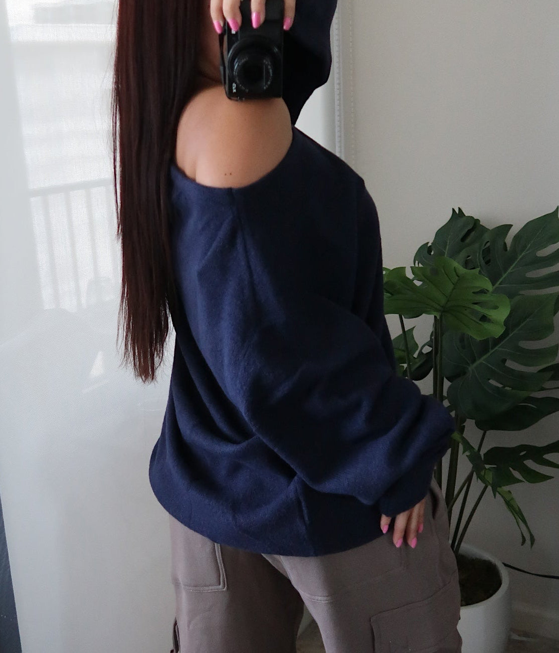 Oversized Shoulder Top (3 colors available)