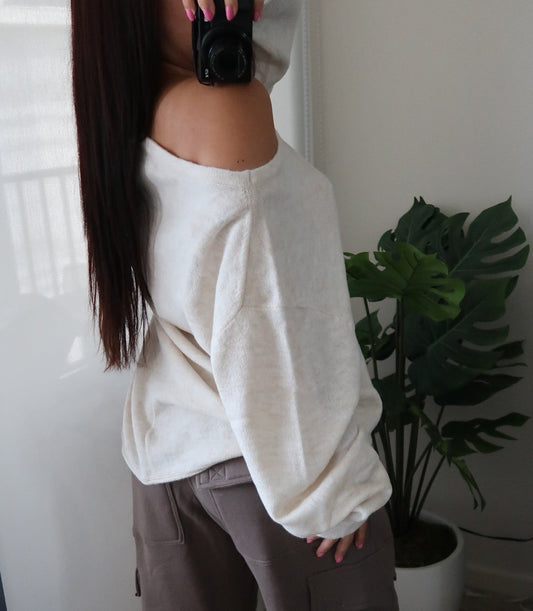 Oversized Shoulder Top (3 colors available)