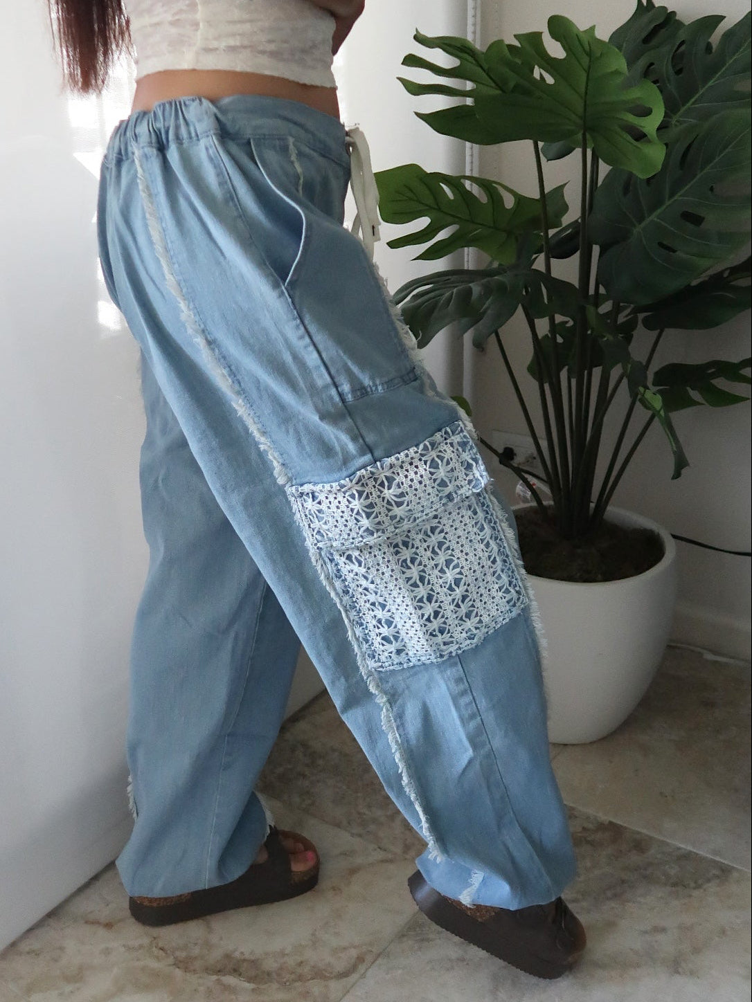 Denim Joggers (2 colors available)