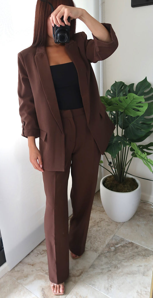 Tailored Straight Leg Pant *2 colors available*