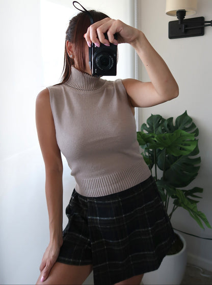 So Fall Cropped Turtleneck Top *3 colors available*