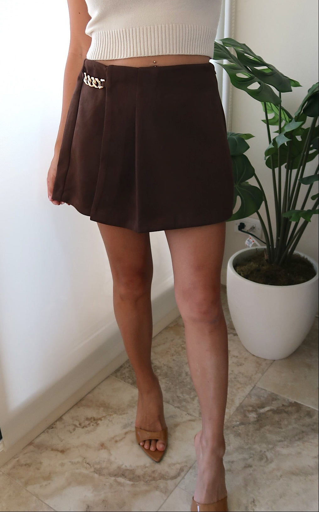 Suede Skort *2 colors available*