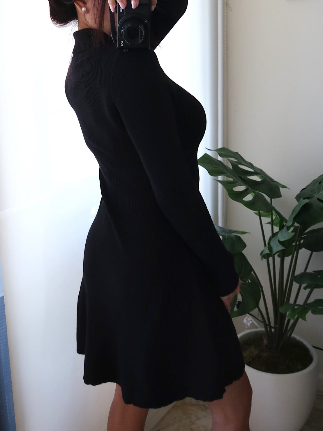 A-line Sweater Dress