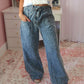 Pinstrip Denim Pants