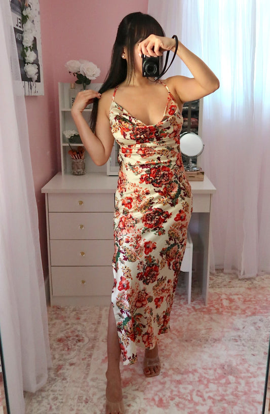 Falling For You Midi Dress