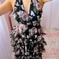 Night Garden Tiered Maxi Dress