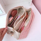 Open Flat Makeup Bag - Pink