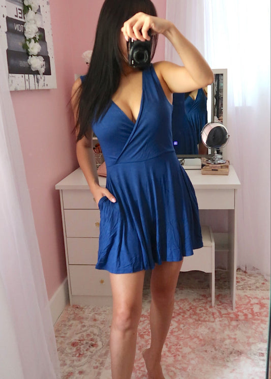 Surplice Neckline Romper