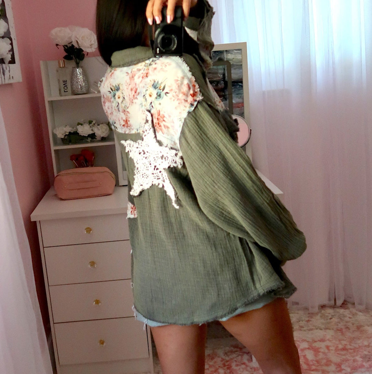 Slay Baddie Button Top
