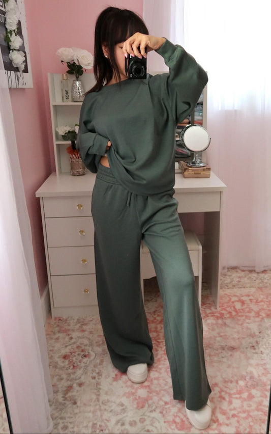 Softest Lounge Set - Dark Jade