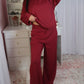 Softest Lounge Set - Cabernet