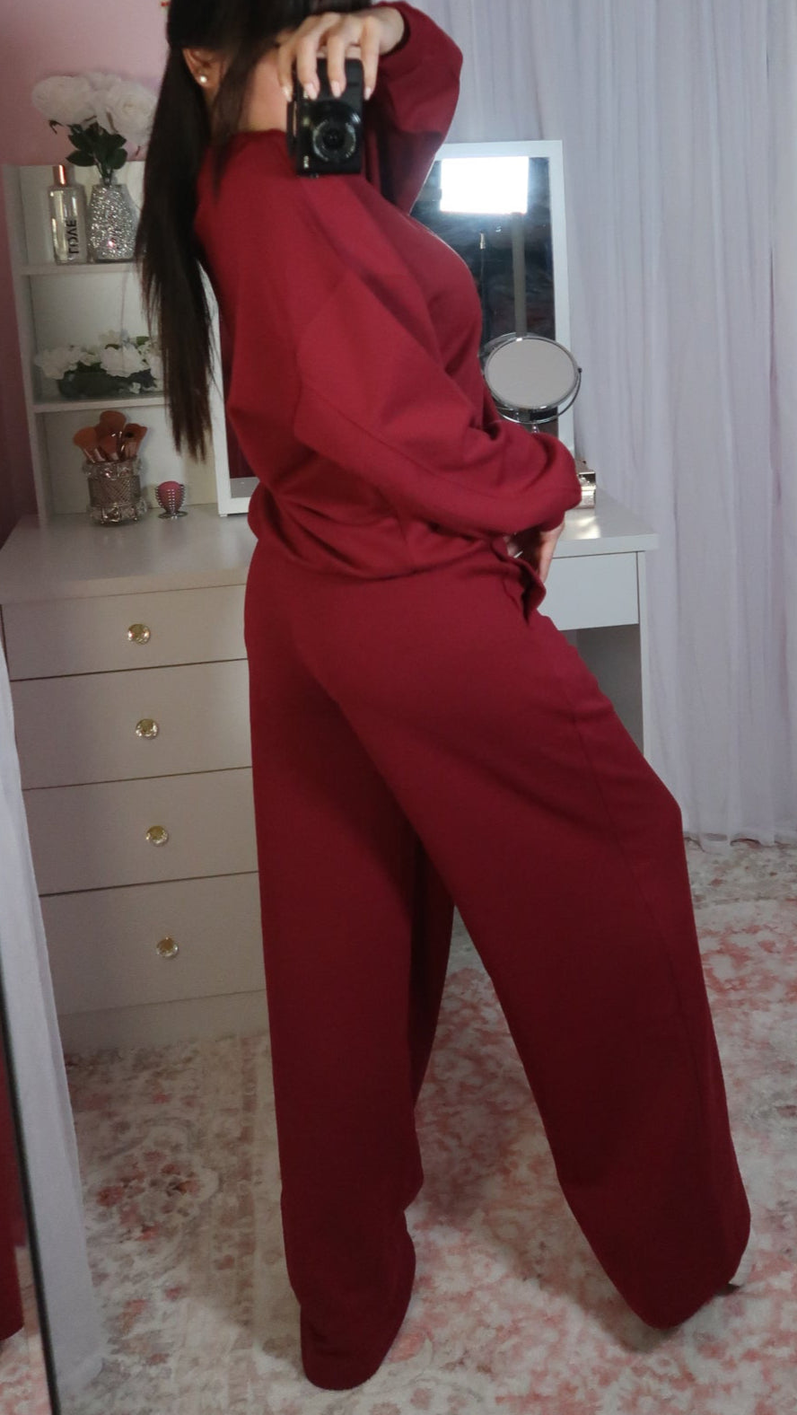 Softest Lounge Set - Cabernet