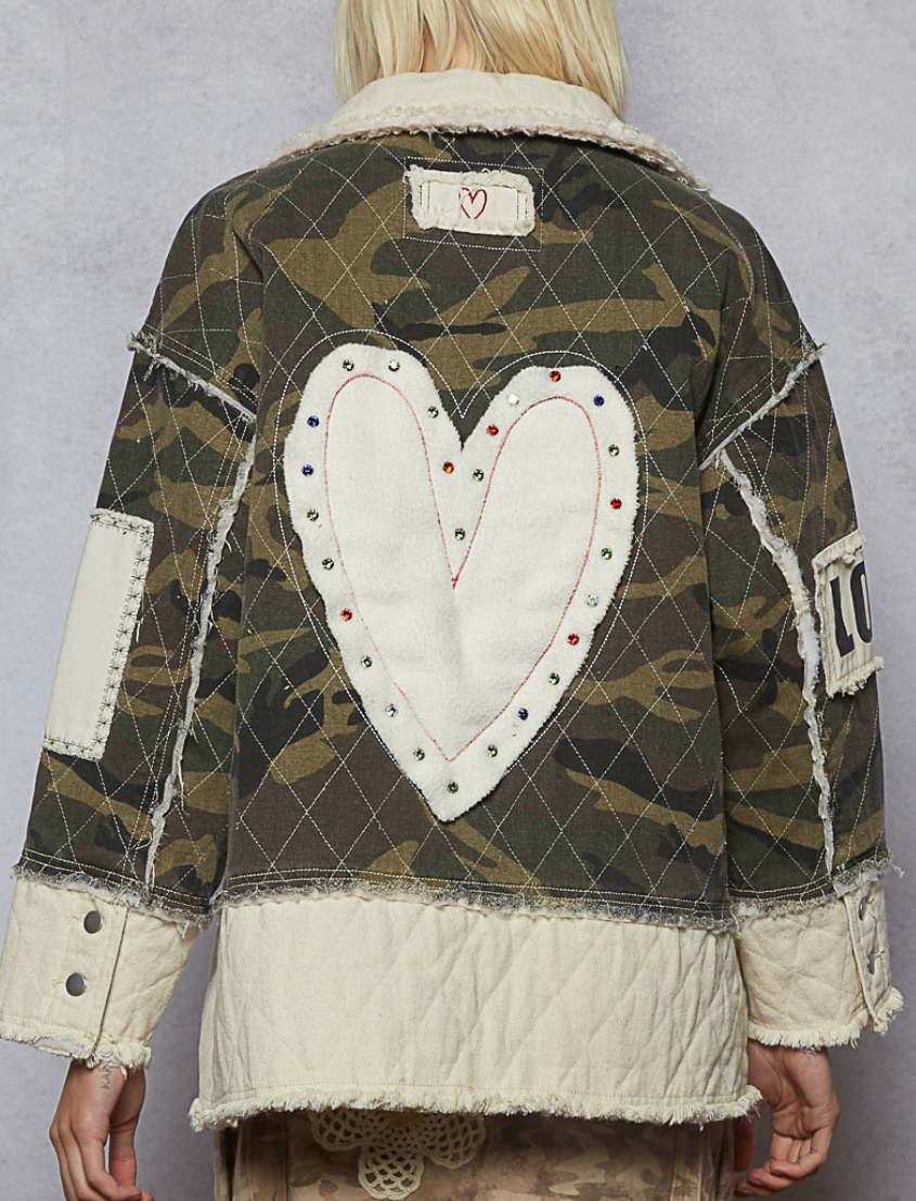 Camo & Love Jacket