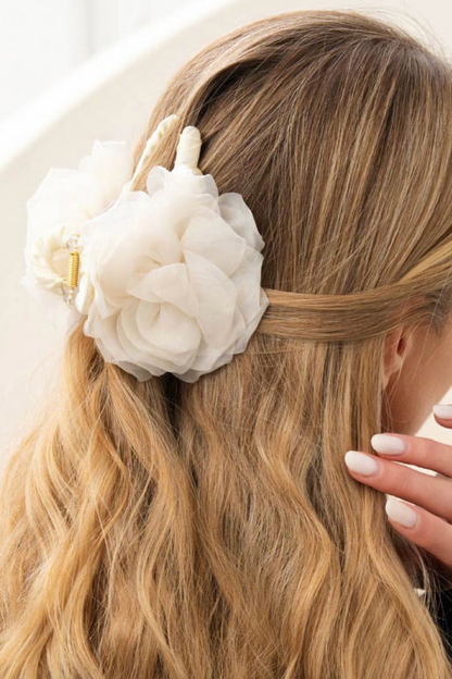 Floral Claw Clip (3 colors available)