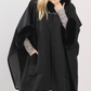 Opera Princess Cape Coat - Black