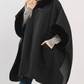 Opera Princess Cape Coat - Black