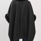 Opera Princess Cape Coat - Black