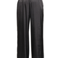 Silky Wide Leg Pant - Black