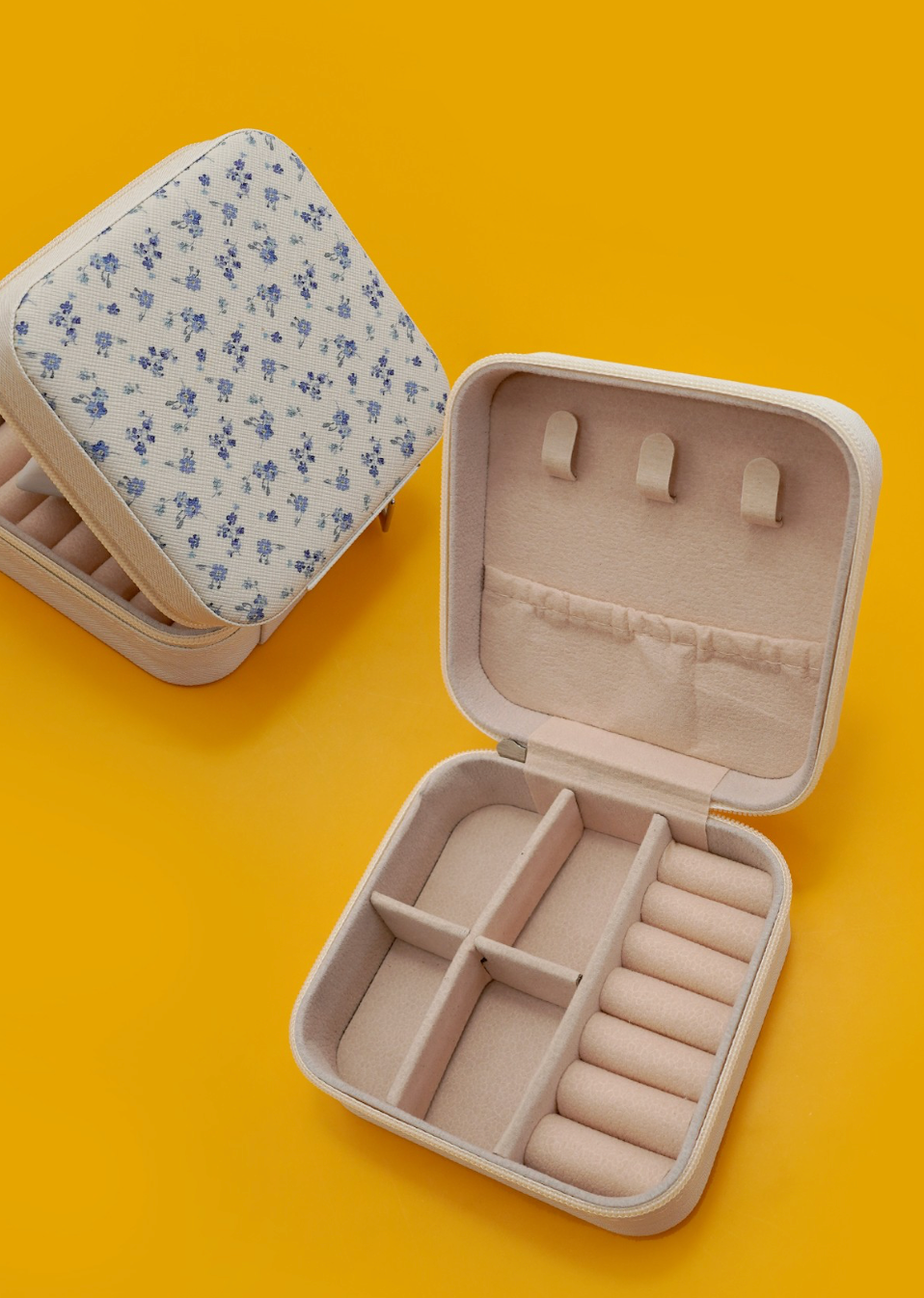 Floral Jewelry Travel Box