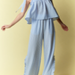 Blue Gingham Set