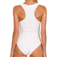 Premium Cotton Bodysuit - White