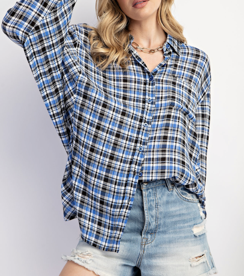 Betty Plaid Shirt