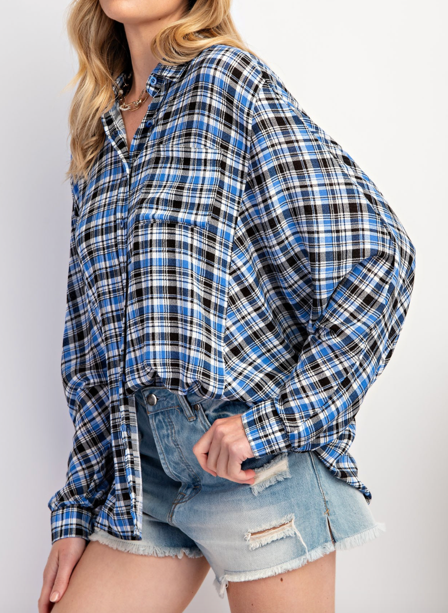 Betty Plaid Shirt