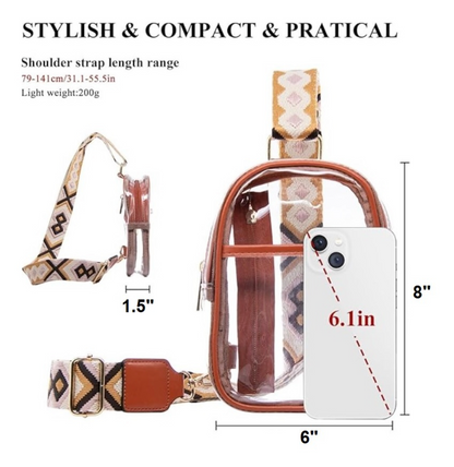 Stadium/Concert Venue Approved Bag (3 colors available)