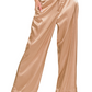 Silky Wide Leg Pant - Sand Beige