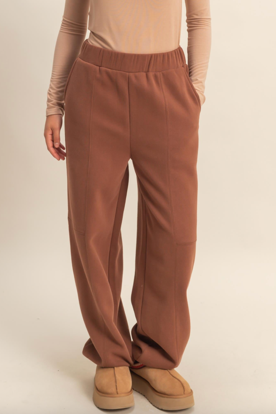 Toasty Joggers - Cinnamon