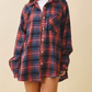 Rodeo Plaid Distressed Shirt
