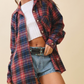 Rodeo Plaid Distressed Shirt