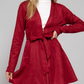 Amber Faux Suede Dress Jacket (Small)